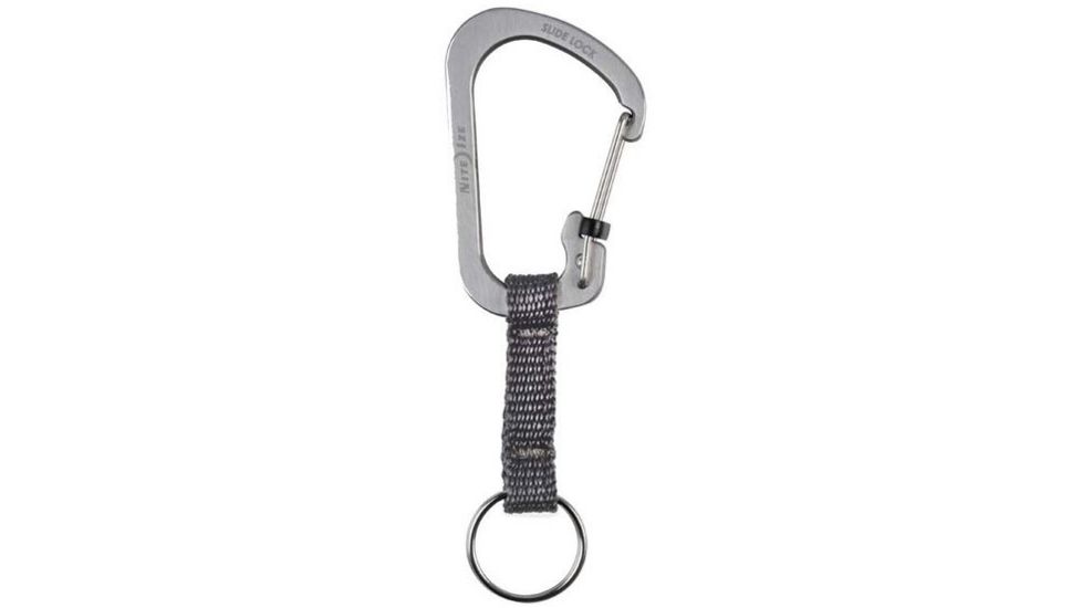 Nite Ize SlideLock Key Ring #3 Stainless, 3 CSLW3-11-R6