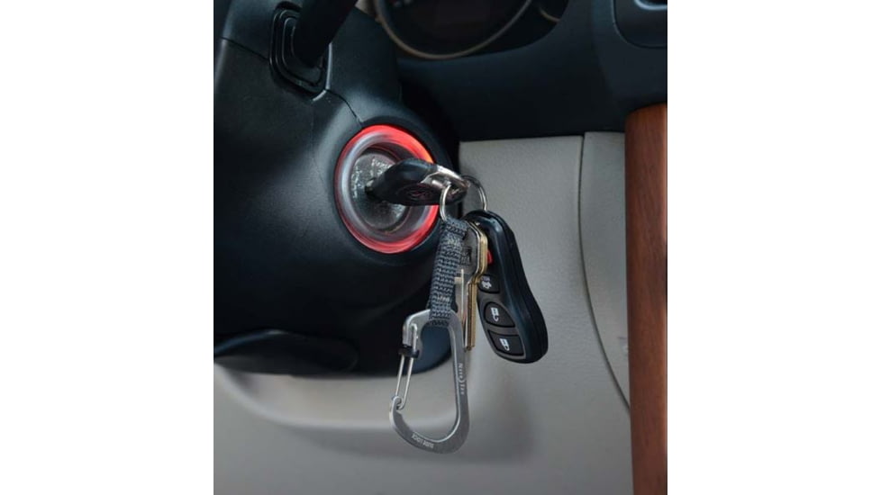 Nite Ize SlideLock Key Ring #3 Stainless, 3 CSLW3-11-R6