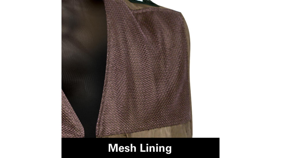 Nite Lite Elite Hunters Vest - Brown Nylon XLG, NLHV - XLarge