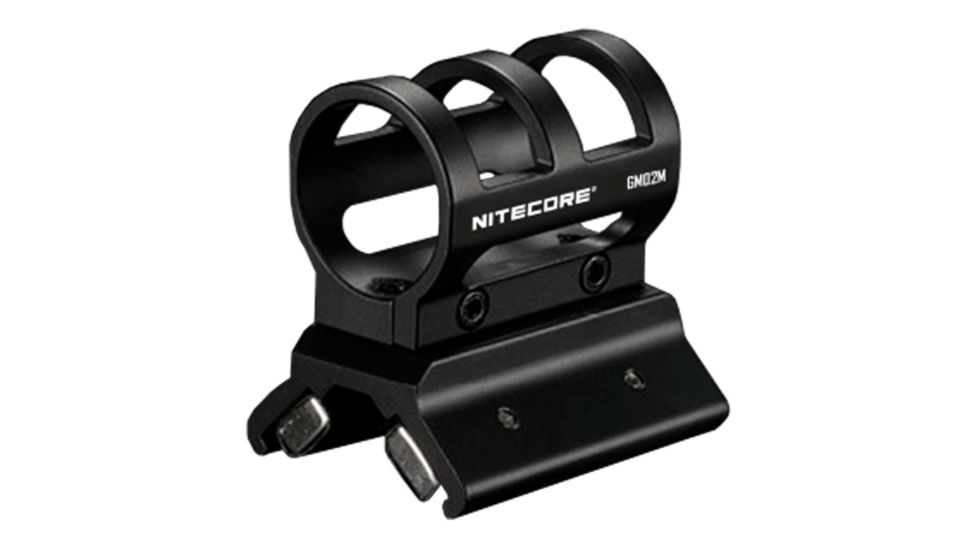 Nitecore GM02M Magnetic Weapon Mount for Flashlights, Black NITECORE-GM02M
