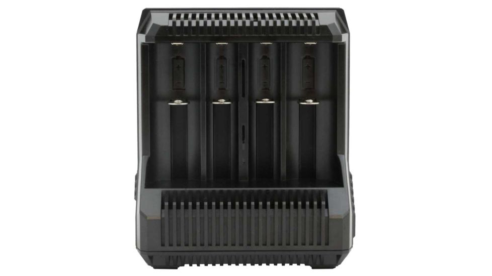Nitecore Intellicharge i8 8 Channel Smart Charger for Li-ion, Ni-Cd, &amp; NiMH Batteries, Black NITECORE-INTELLICHARGE-I8