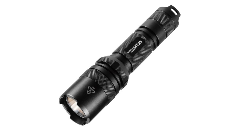 Nitecore MT25 390 Lumen Multitask LED Flashlight - CREE XP-G R5 LED, Black NITECORE-MT25-SMO