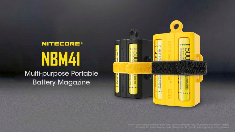 Nitecore NBM41 Battery Magazine, Black, 6952506495160