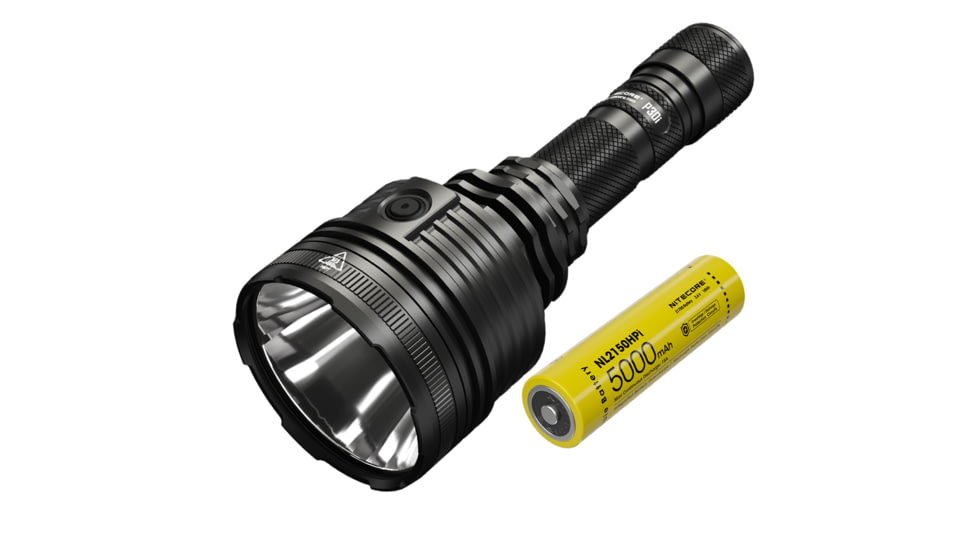 Nitecore P30i 2000 Lumen 1093 Yard Long Throw Flashlight, Black, 6952506406562
