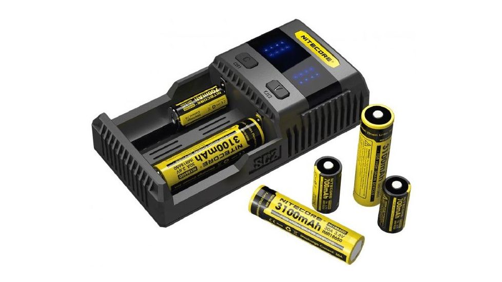 Nitecore SC2 Superb Charger, Black NITECORE-SC2