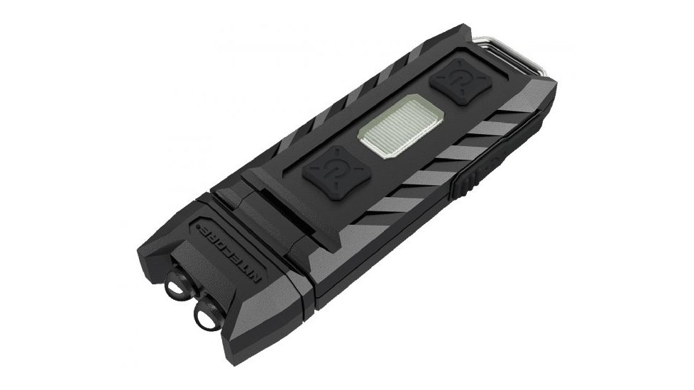 Nitecore Thumb Tiltable LED Worklight - 85 Lumens - USB Rechargeable, Black, NITECORE-THUMB