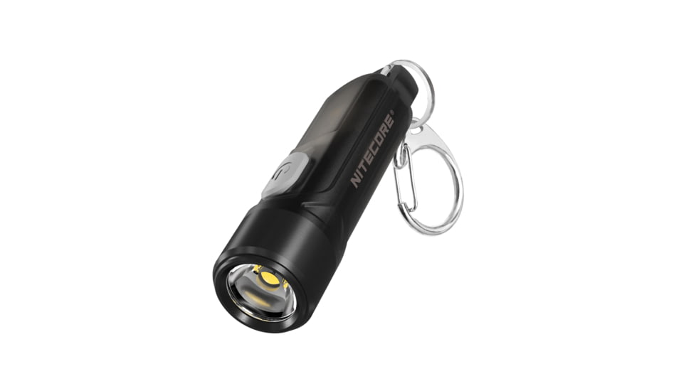 Nitecore TIKI LE 300 Lumen Rechargeable Keychain Flashlight, Black, 6952506405701
