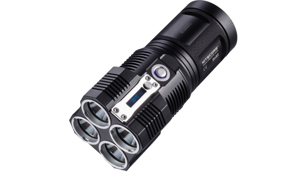 Nitecore TM26 Flashlight, Black, 3500lm, 4 x 18650 NCTM26