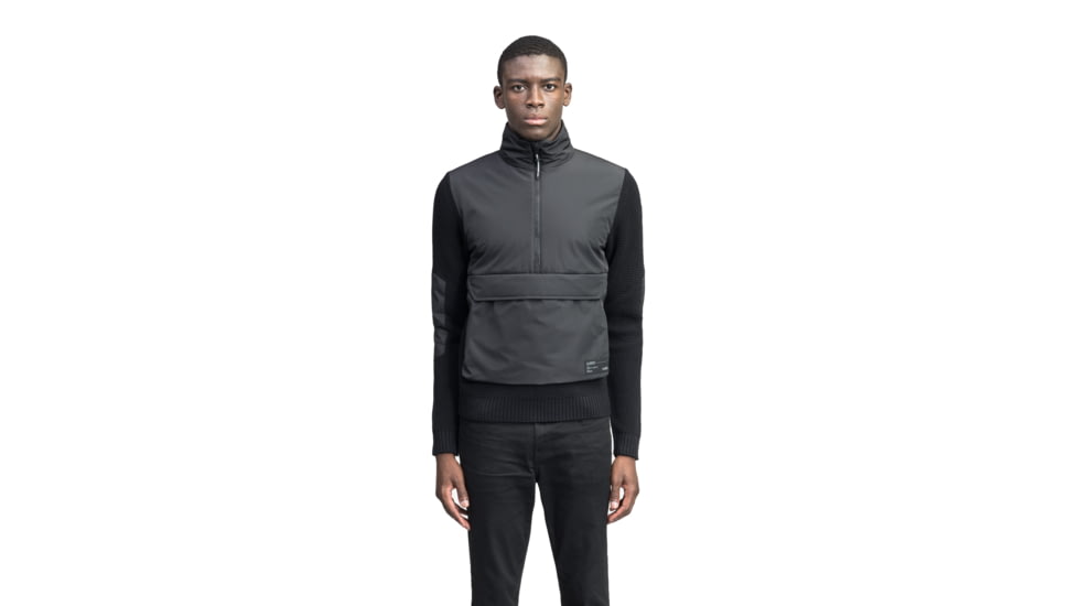 Nobis Wai Half Zip Sweaters - Mens, Black, Extra Large, WAI-Black-XL
