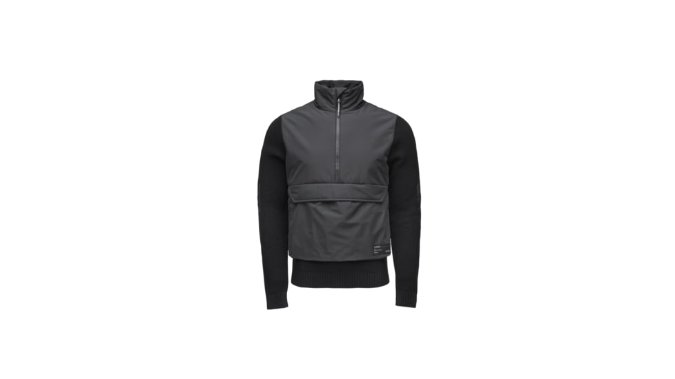 Nobis Wai Half Zip Sweaters - Mens, Black, Extra Large, WAI-Black-XL