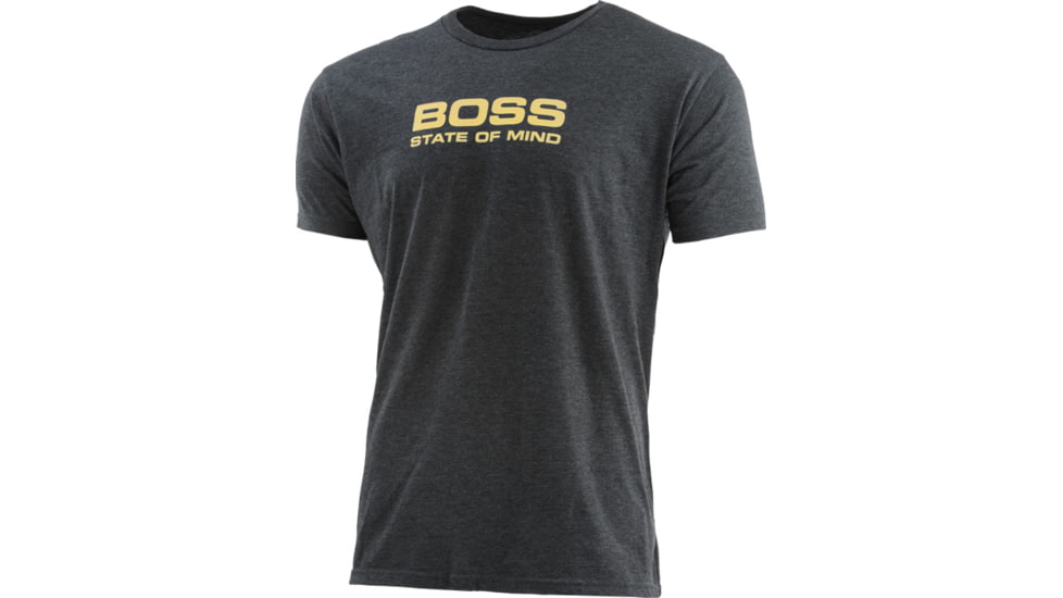 Nomad Boss Tom Men's T-shirt Dark Heather Gray Small