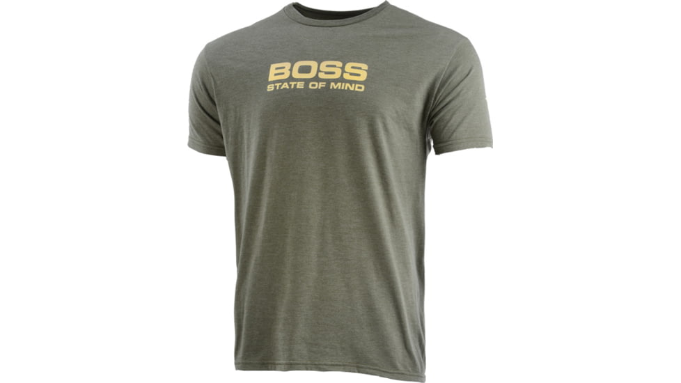 Nomad Boss Tom Men's T-shirt Olive Heather X-large