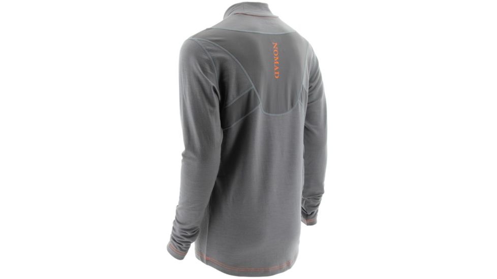 Nomad Sapwood LVL2 Merino Top, Small, Cool Charcoal Grey N5000002CGYS