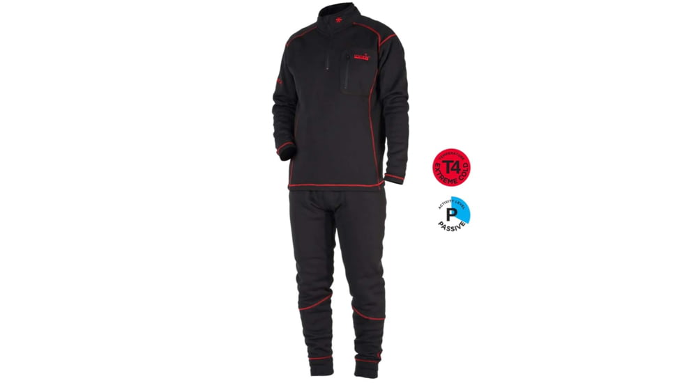 Norfin Nord Classic Thermal Underwear - Men's, Black, 3XL, 3023006-XXXL