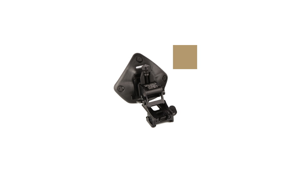 Norotos AKAII Helmet Mount w/ Universal Shroud, PVS-7/14, Tan, One Size, 1841010TAN-3
