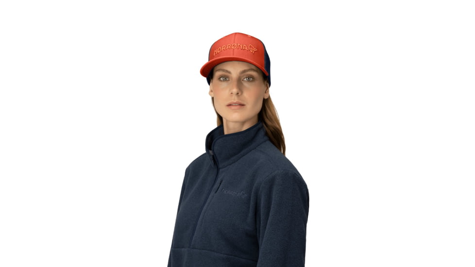 Norrona /29 3D Mesh Flexfit Cap, Gold Flame, Large/Extra Large, 3423-22-1002-L/XL
