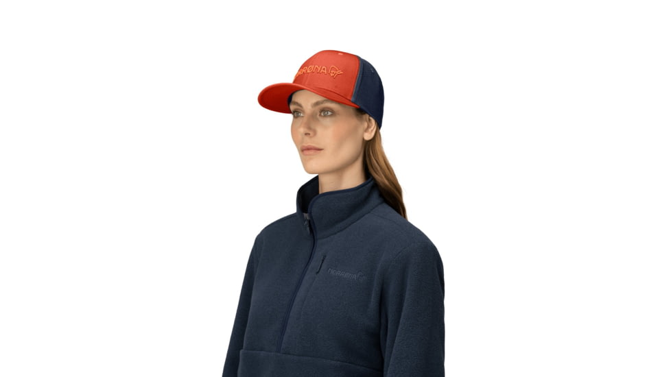 Norrona /29 3D Mesh Flexfit Cap, Gold Flame, Large/Extra Large, 3423-22-1002-L/XL