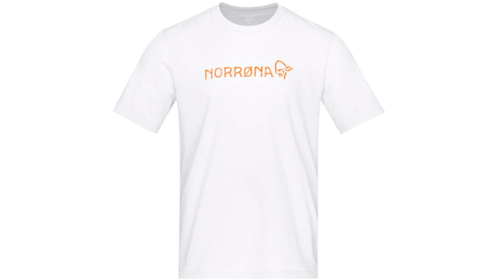 Norrona Big Stitch T-Shirt - Mens, Pure White, Extra Large, 3403-23 9000 XL