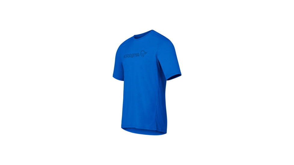 Norrona Fjora Equaliser Lightweight T-Shirt - Mens, Skydiver, Large, 2233-25-2336-L