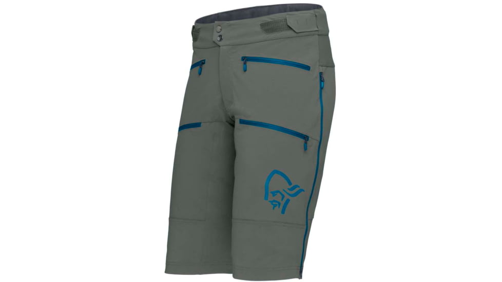 Norrona Fjora Flex Heavy Duty Shorts - Mens, Castor Grey, Small, 2216-21 8822 S
