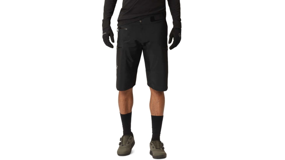 Norrona Fjora Gore-Tex Pro Shorts - Mens, Caviar Black Black, Medium, 2204-23 7718 M