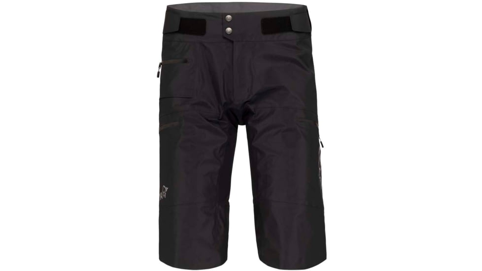 Norrona Fjora Gore-Tex Pro Shorts - Mens, Caviar Black Black, Medium, 2204-23 7718 M