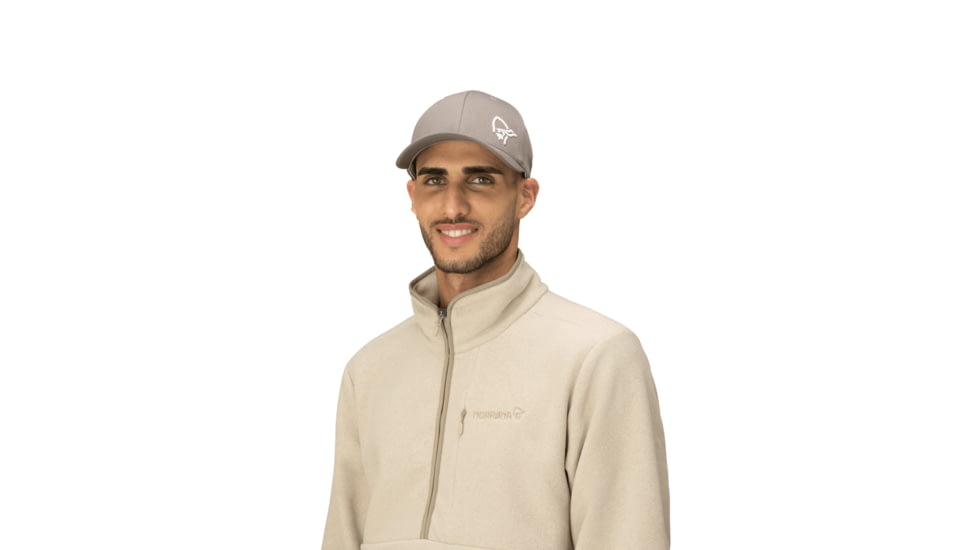 Norrona /29 Flexfit Cap, Pale Grey, Large/Extra Large, 3420-18-8006-L/XL