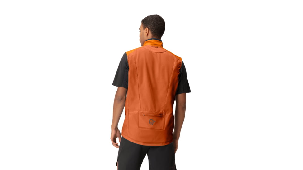 Norrona Senja Aero 90 Vest - Mens, Exuberance, Large, 5819-23-1003-L