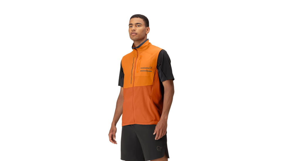 Norrona Senja Aero 90 Vest - Mens, Exuberance, Large, 5819-23-1003-L