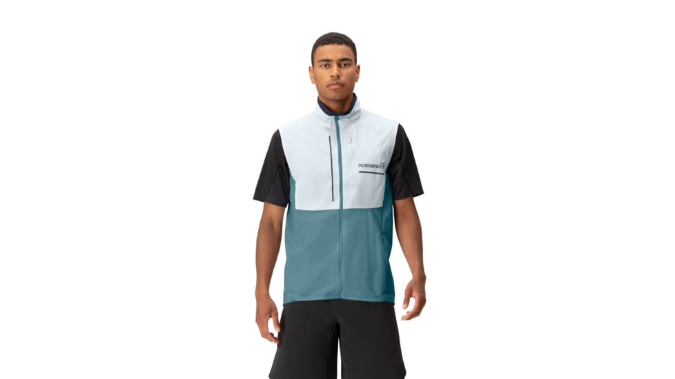 Norrona Senja Aero 90 Vest - Mens, Snow White, Extra Large, 5819-23-9928-XL