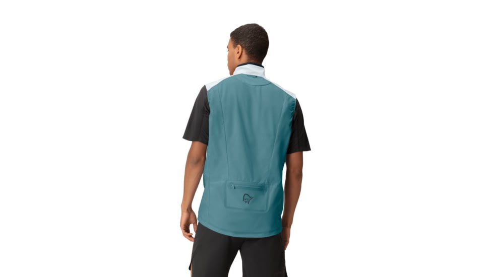 Norrona Senja Aero 90 Vest - Mens, Snow White, Extra Large, 5819-23-9928-XL