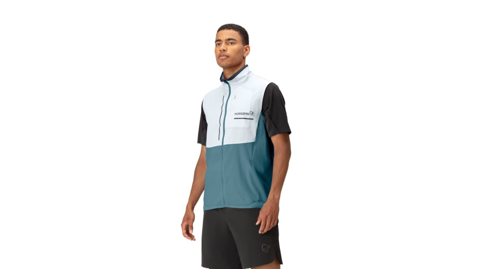 Norrona Senja Aero 90 Vest - Mens, Snow White, Extra Large, 5819-23-9928-XL