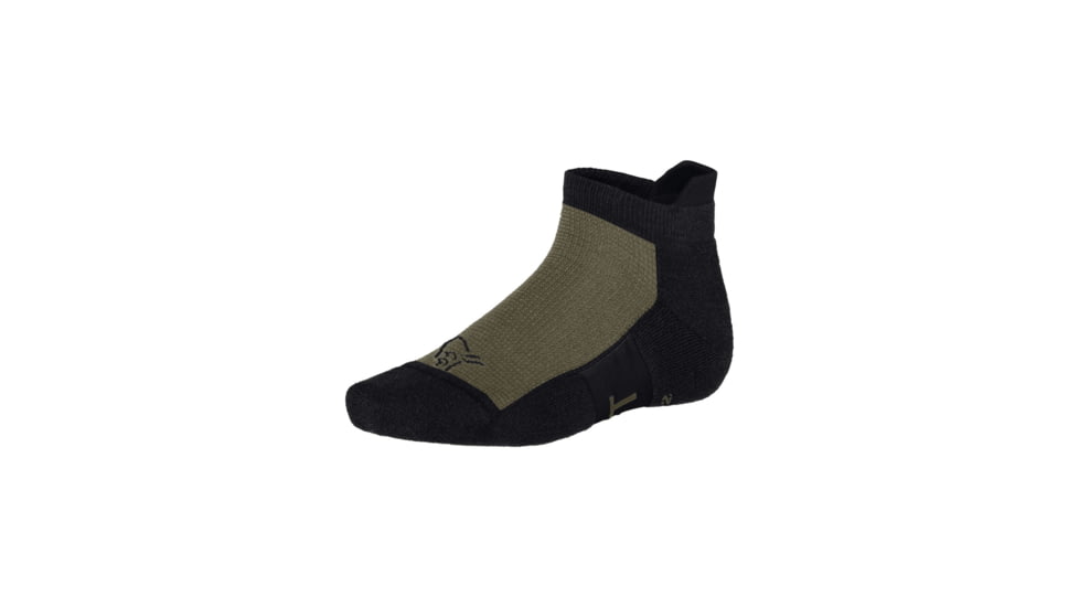 Norrona Senja Merino Lightweight Short Socks, Olive Night, 43-45, 5816-23-3301-43-45