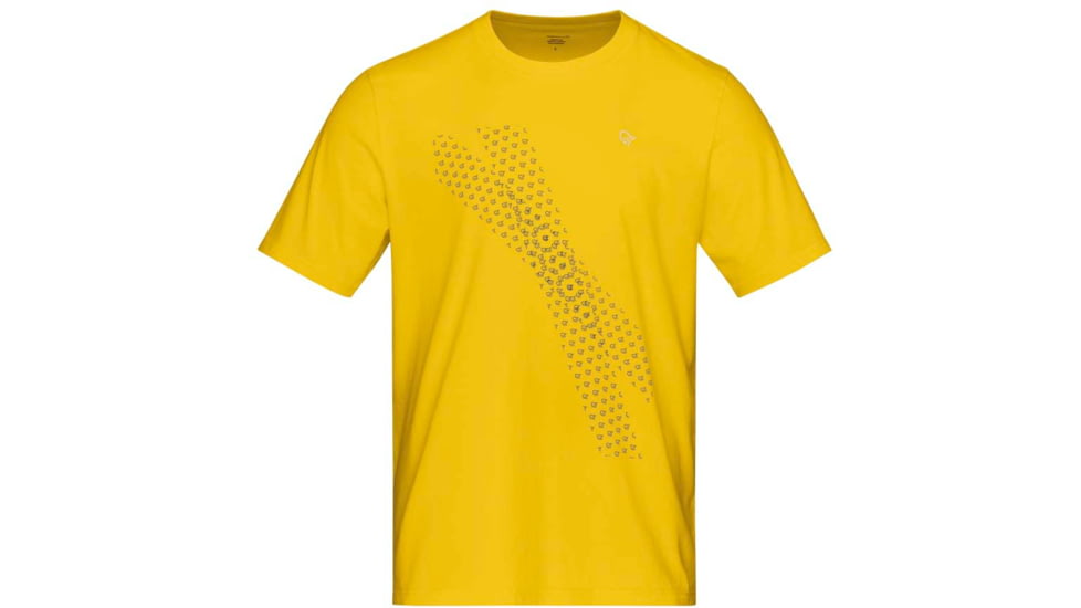 Norrona Tracks T-Shirt - Mens, Sulphur, Large, 3404-23 5010 L