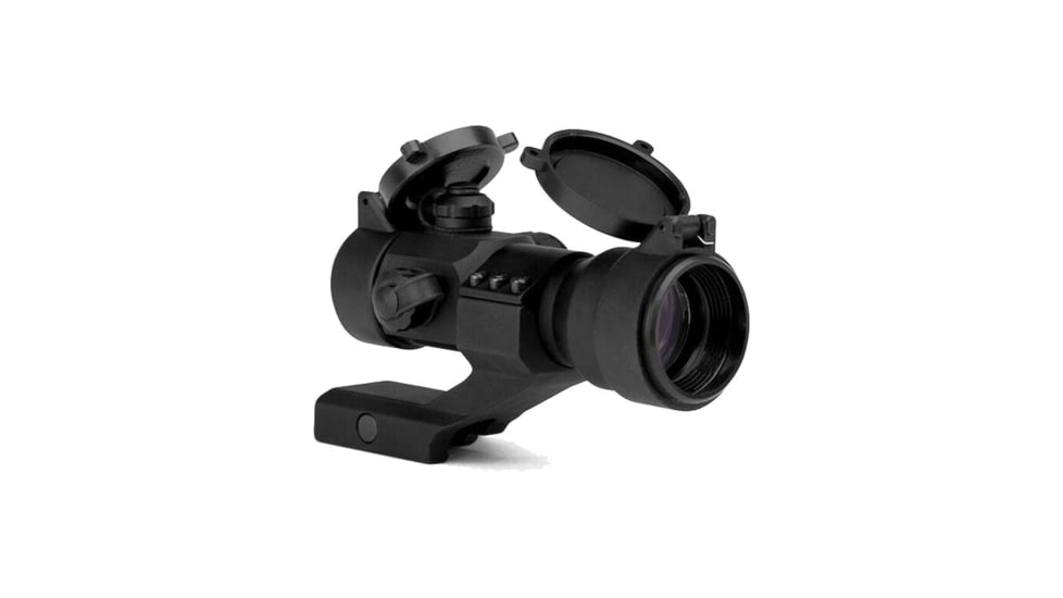 Northtac Stealth 1x Red Dot Reflex Sight w/ Cantilever Mount, Tri Colored Reticle, Black, NT1X35