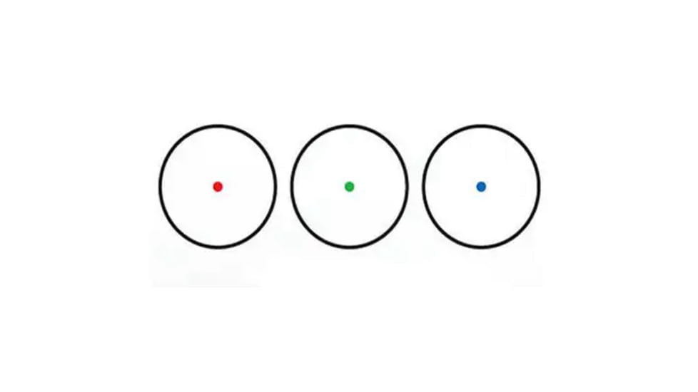 Northtac Stealth 1x Red Dot Reflex Sight w/ Cantilever Mount, Tri Colored Reticle, Black, NT1X35