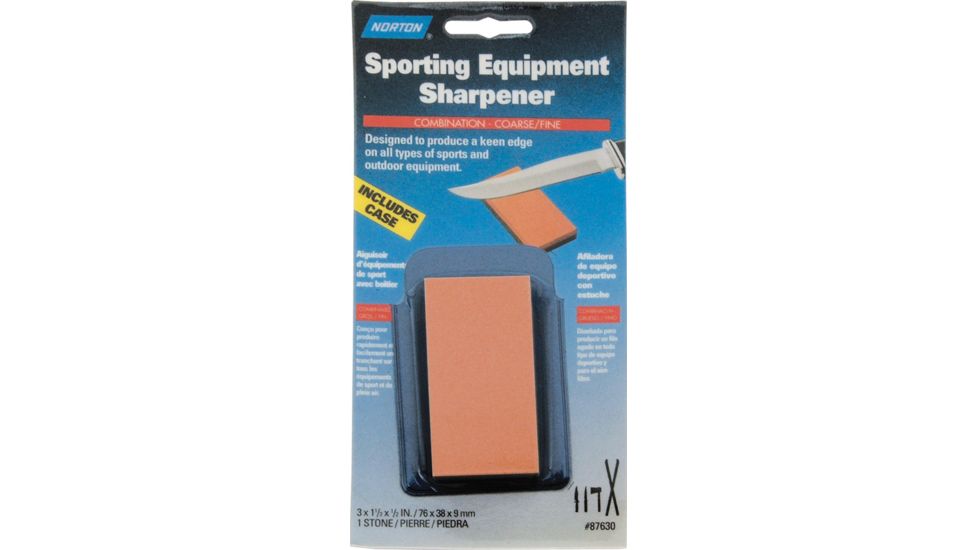 Norton Sporting Equipment Sharpener, 3in. x 1 1/2in. NT630