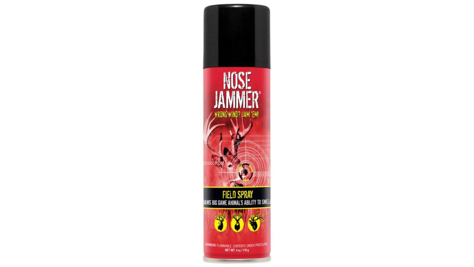 Nose Jammer Cover Scent Field Spray, Red, 4 oz., 3304