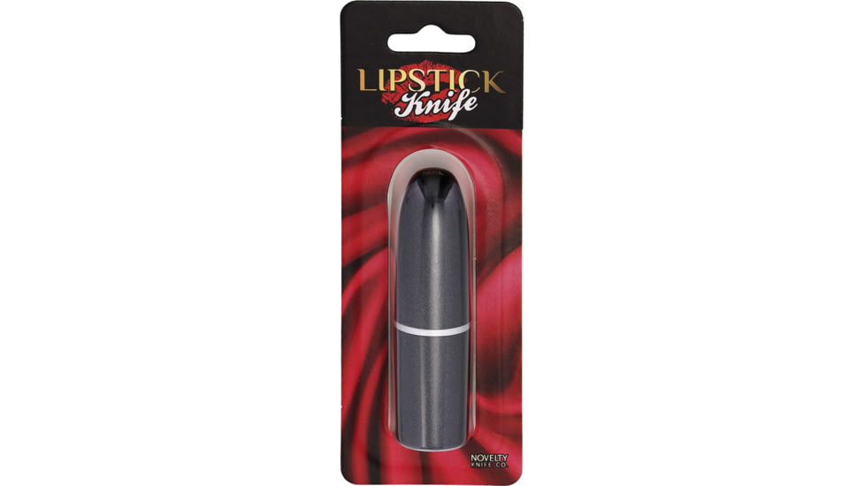 Novelty Cutlery Lipstick Knife Black