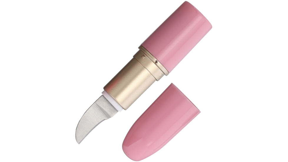 Novelty Cutlery Lipstick Knife Pink