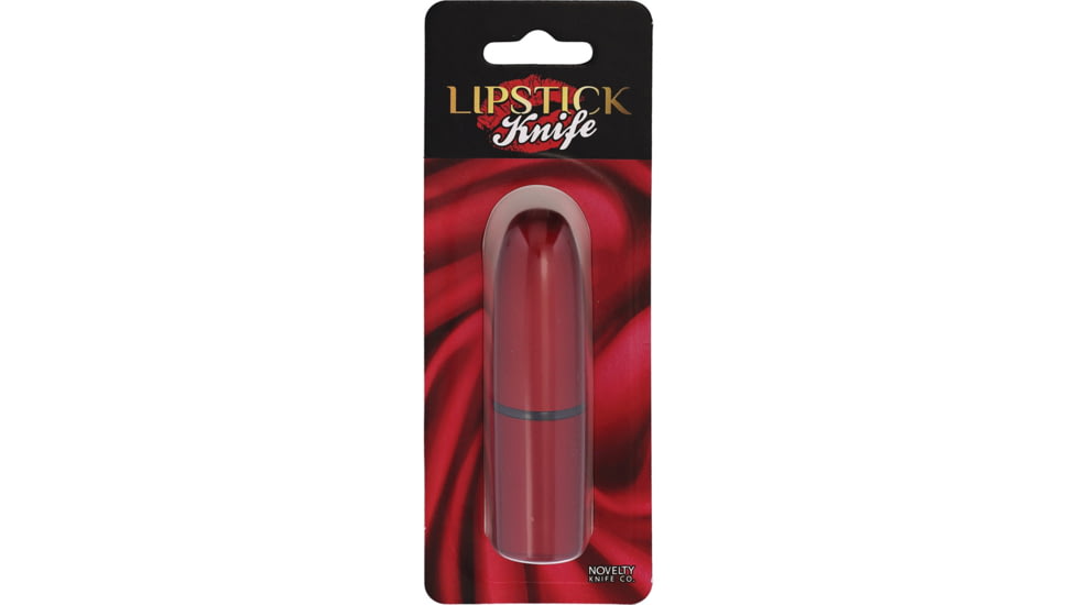 Novelty Cutlery Lipstick Knife Red