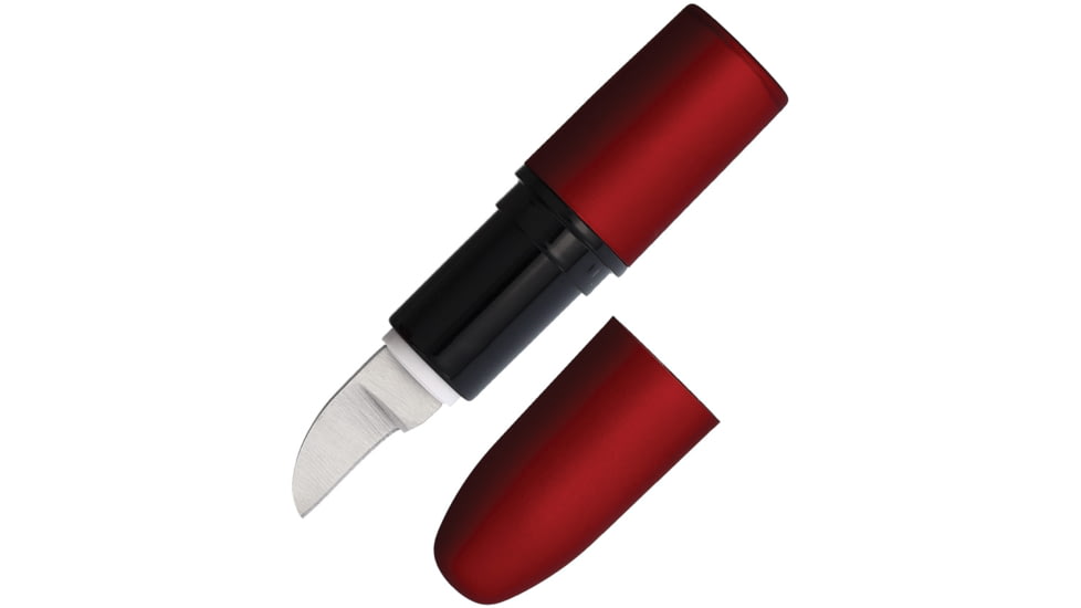 Novelty Cutlery Lipstick Knife Red