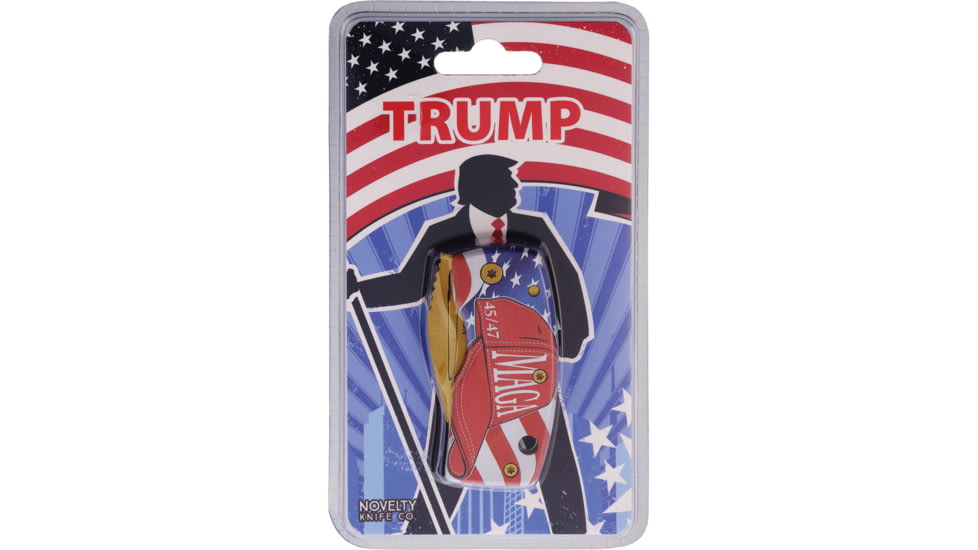 Novelty Cutlery Maga Money Clip Framelock, NV344