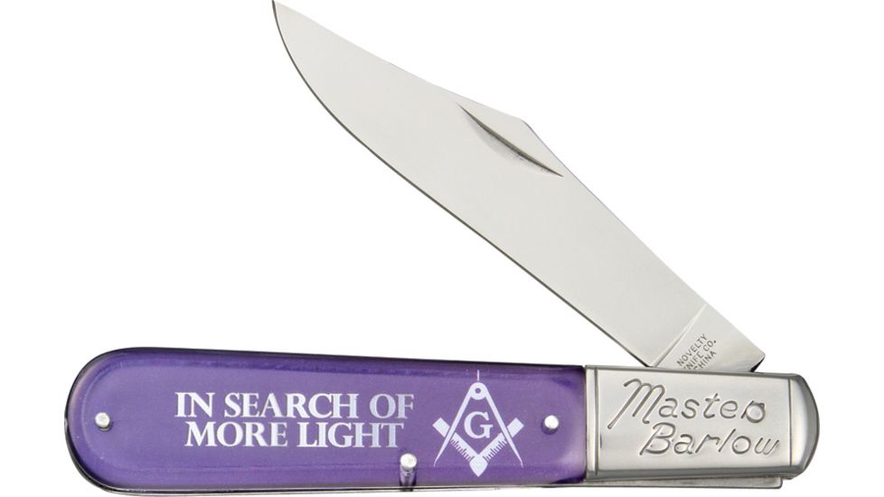 Novelty Cutlery Masonic Barlow Folding Knife NV259