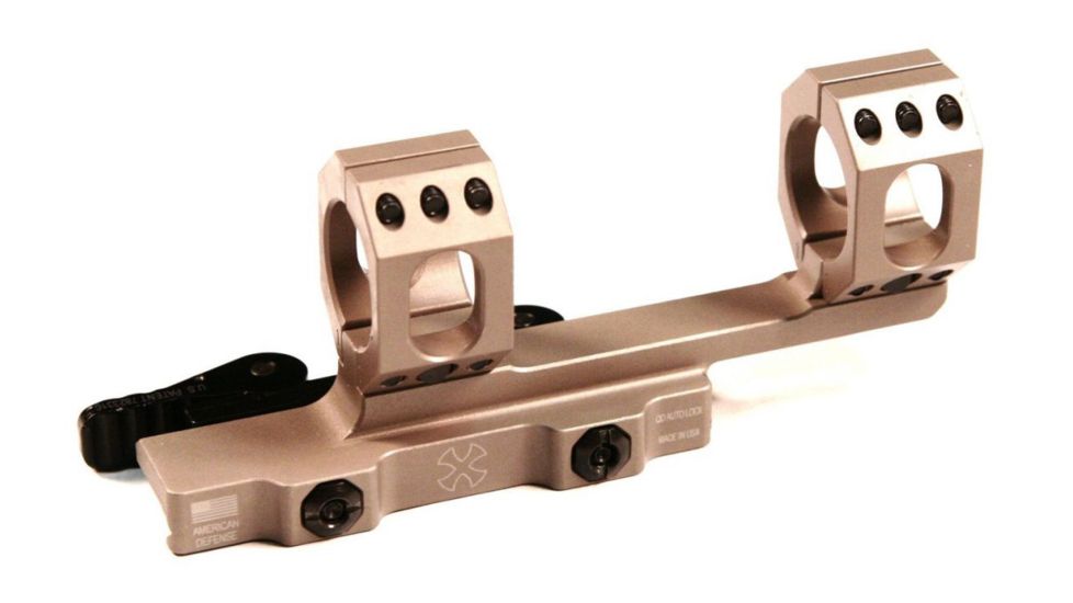 Noveske American Defense Recon Scope Mount, 1in, FDE, 06000013