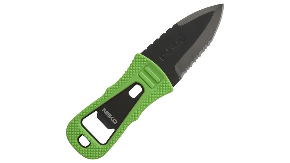 NRS Neko Knife, Green/Black 47311.01.101