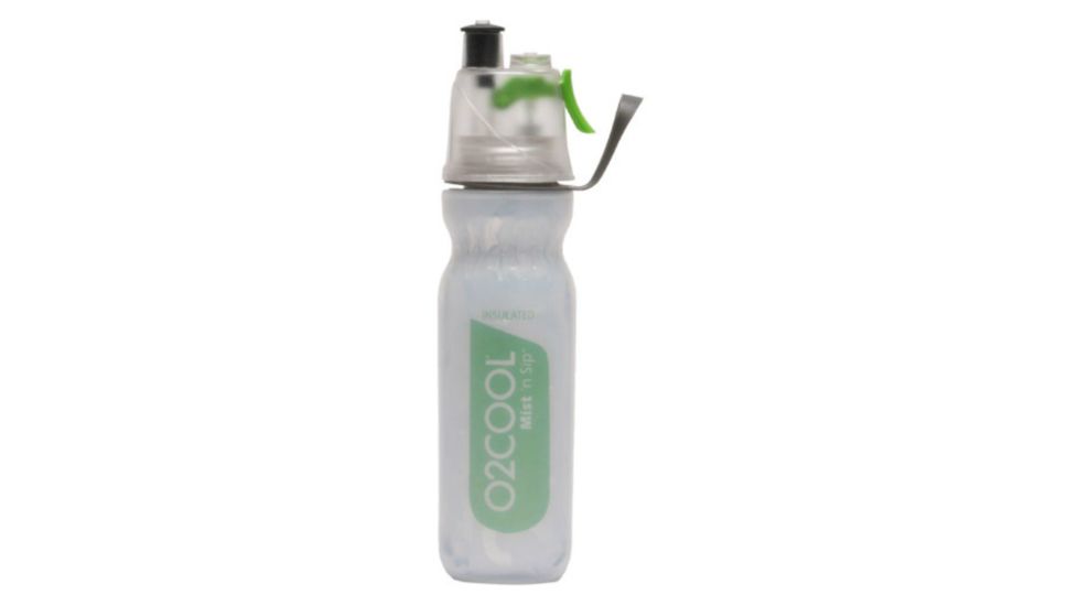 O2 Cool Mist N Sip Arctic Squeeze Insulated Water Bottle - 18 oz-Green