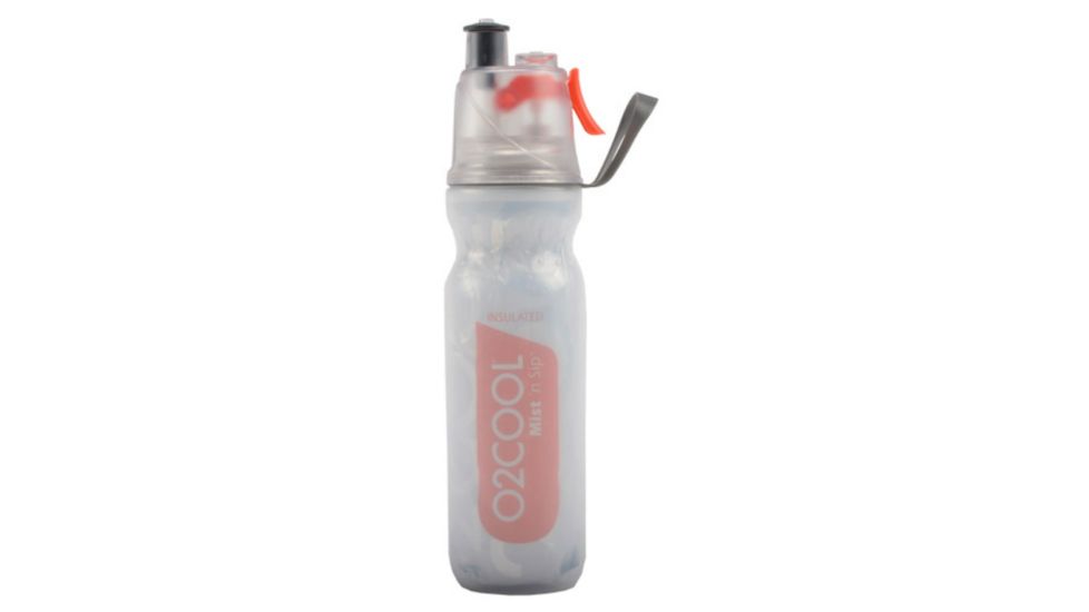 O2 Cool Mist N Sip Arctic Squeeze Insulated Water Bottle - 18 oz-Melon
