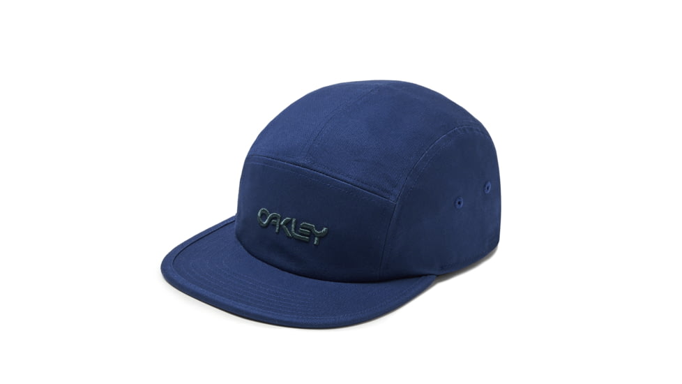 Oakley SI 5 Panel Cotton Hat - Mens, Dark Blue, One Size, 912014-609-609-U
