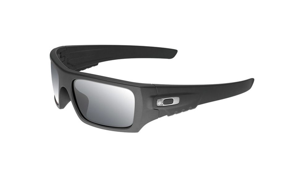 Oakley SI Ballistic Det Cord Sunglasses,Graphite Black Frame,Rectangle Grey Lens OO9253-05
